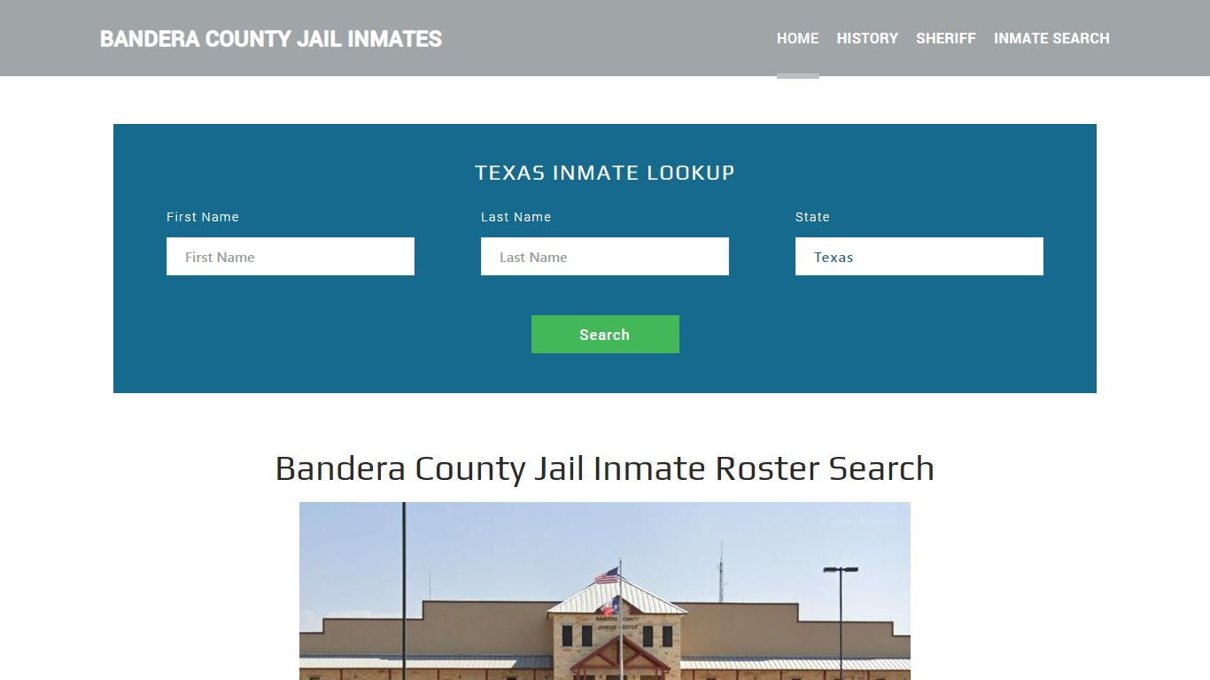 Bandera County Jail Inmate Roster Lookup, Bandera, TX